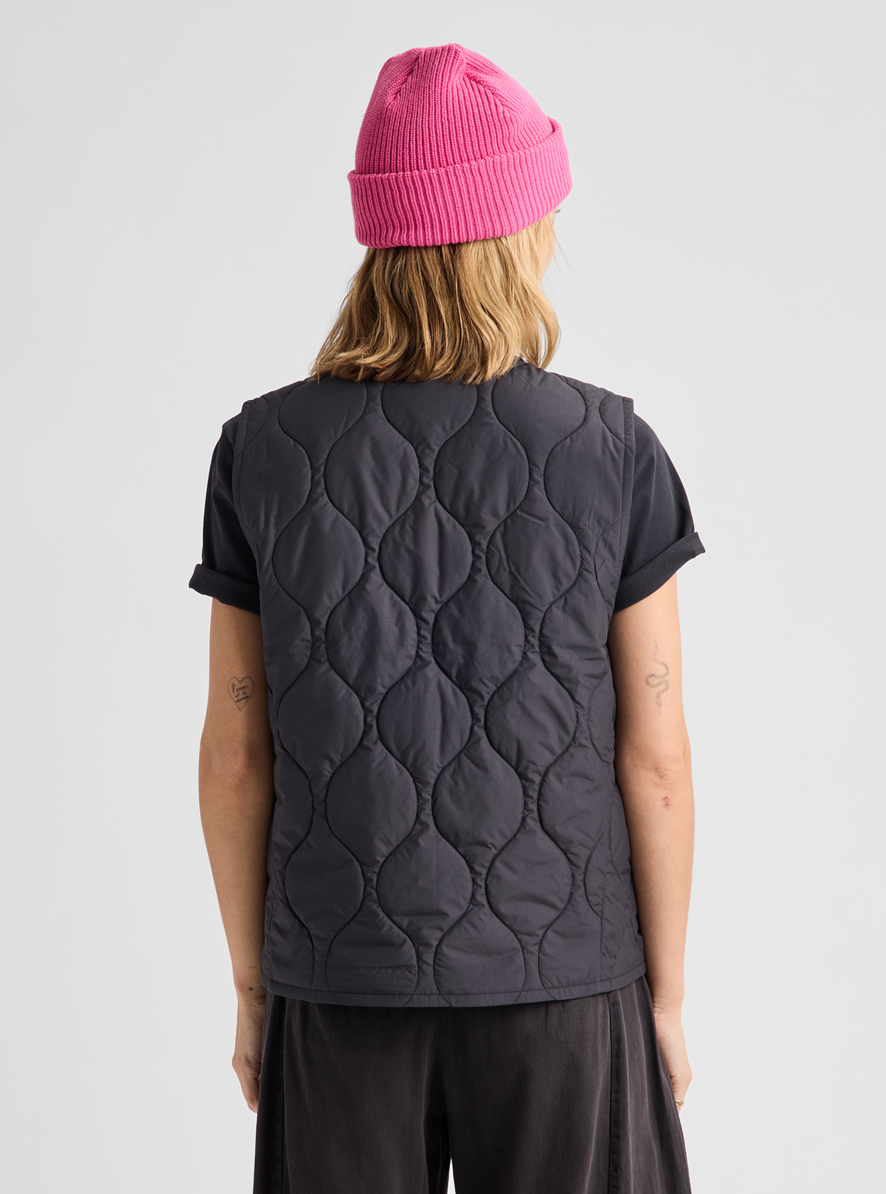 Burton Quilted Synthetic puffervest dame isolert