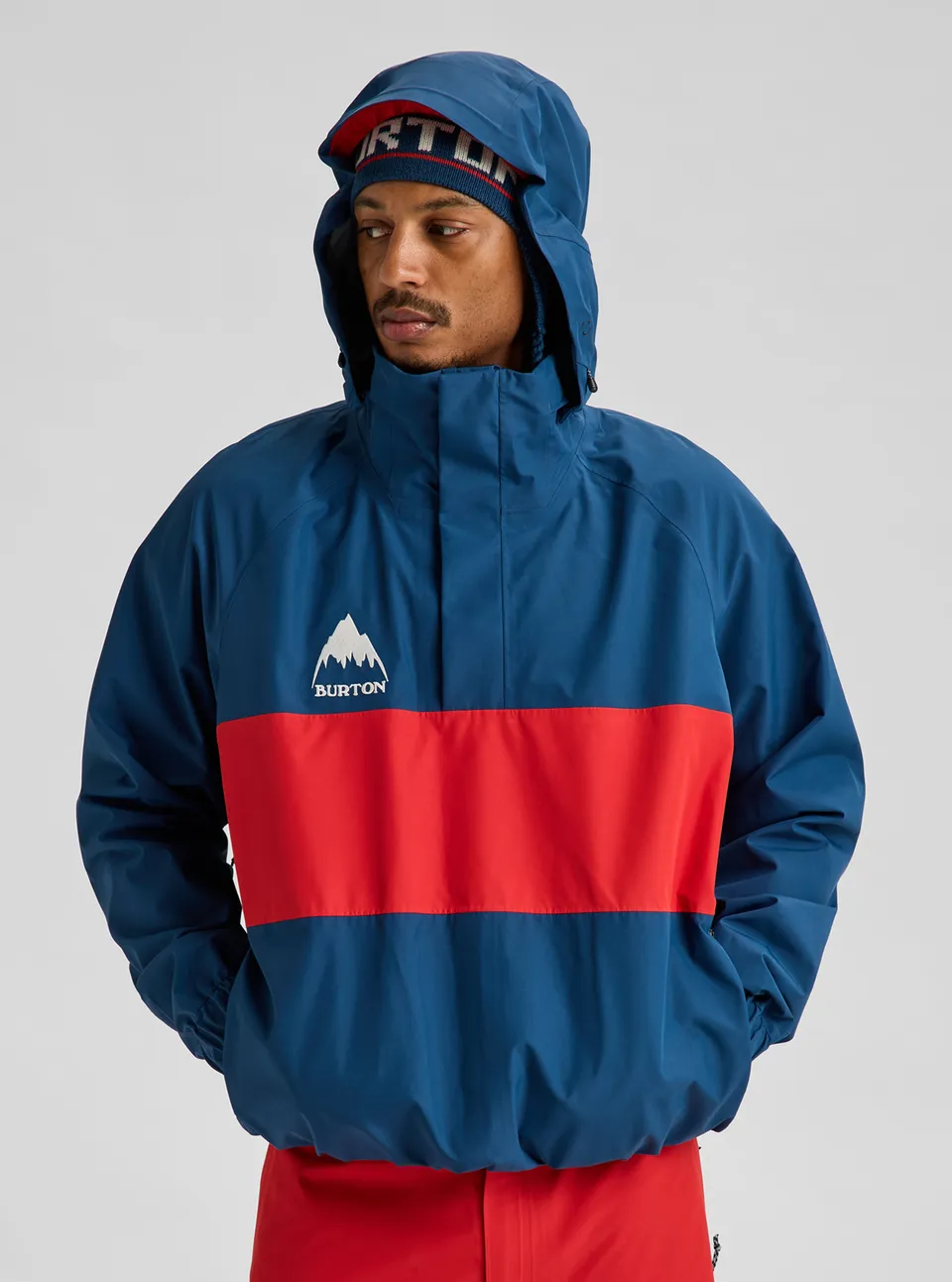 Burton 50th 85 Powder Shell 3L snowboardjakke blå