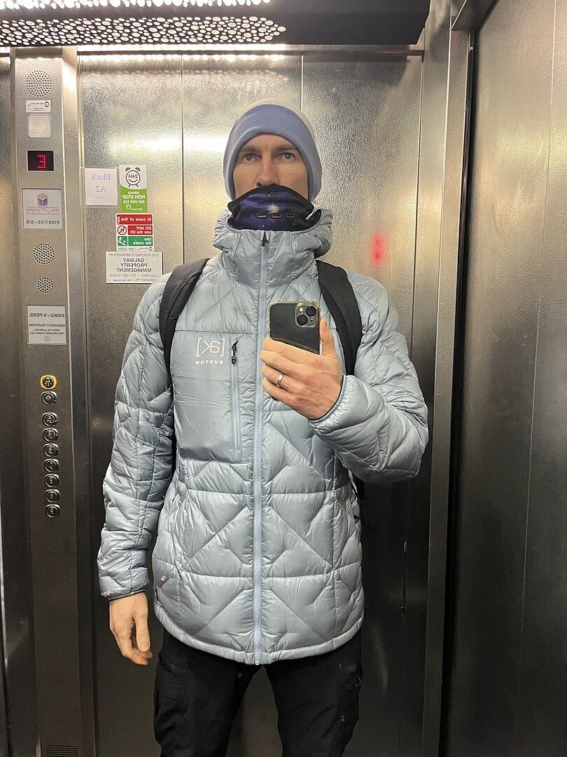 Burton [ak] Baker Hooded dunjakke herre Soft Sage touring