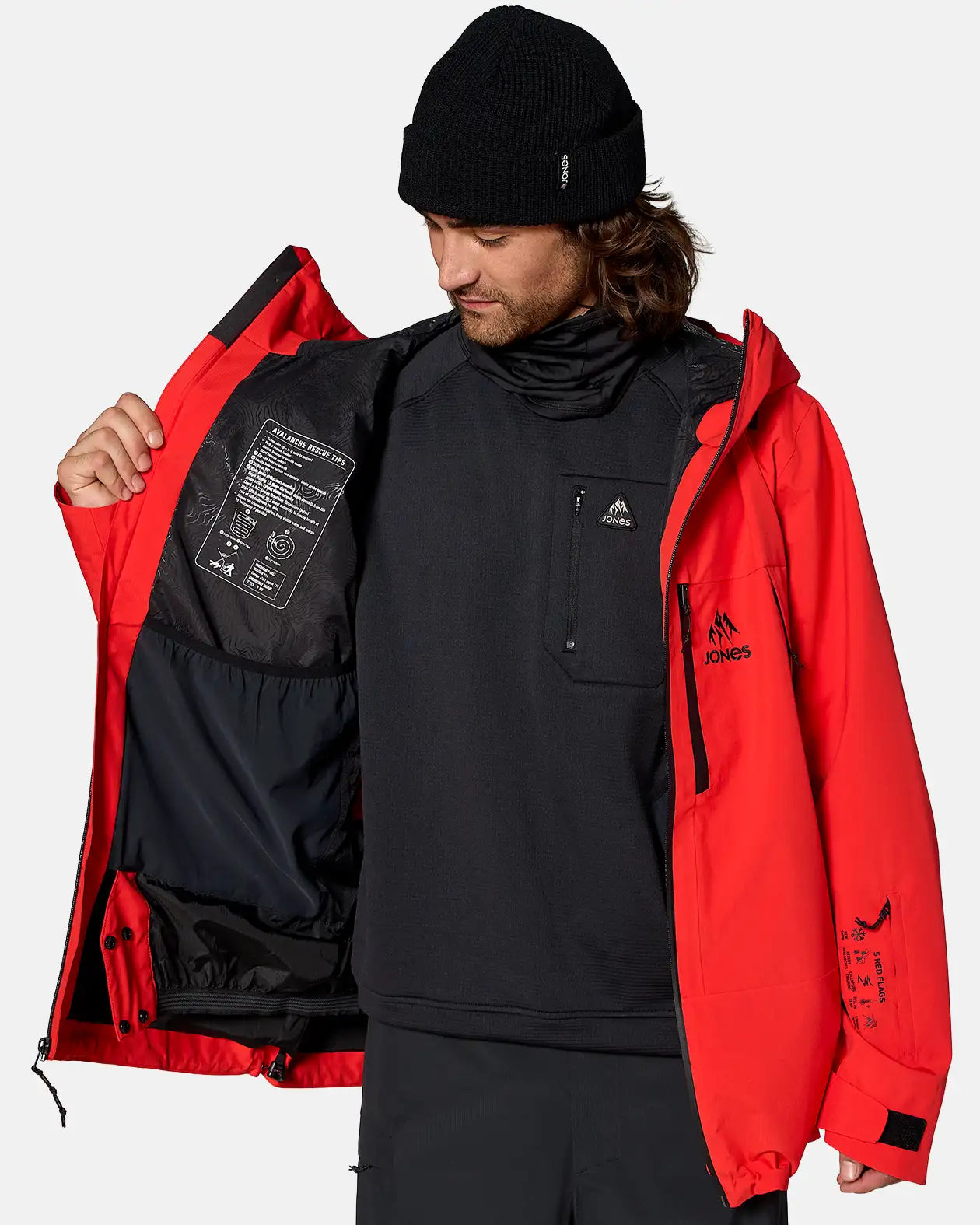 Jones MTN Surf snowboardjakke herre vanntett