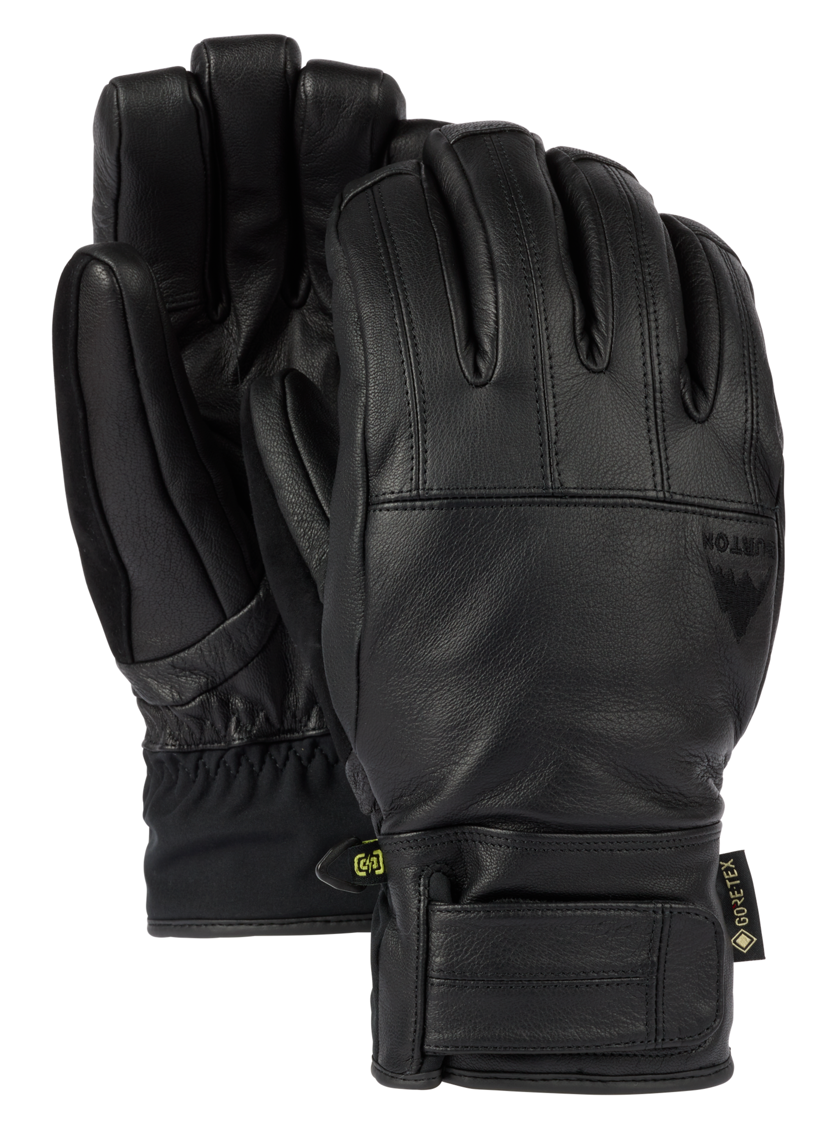 Burton Gondy GORE-TEX lærhansker True Black vanntett