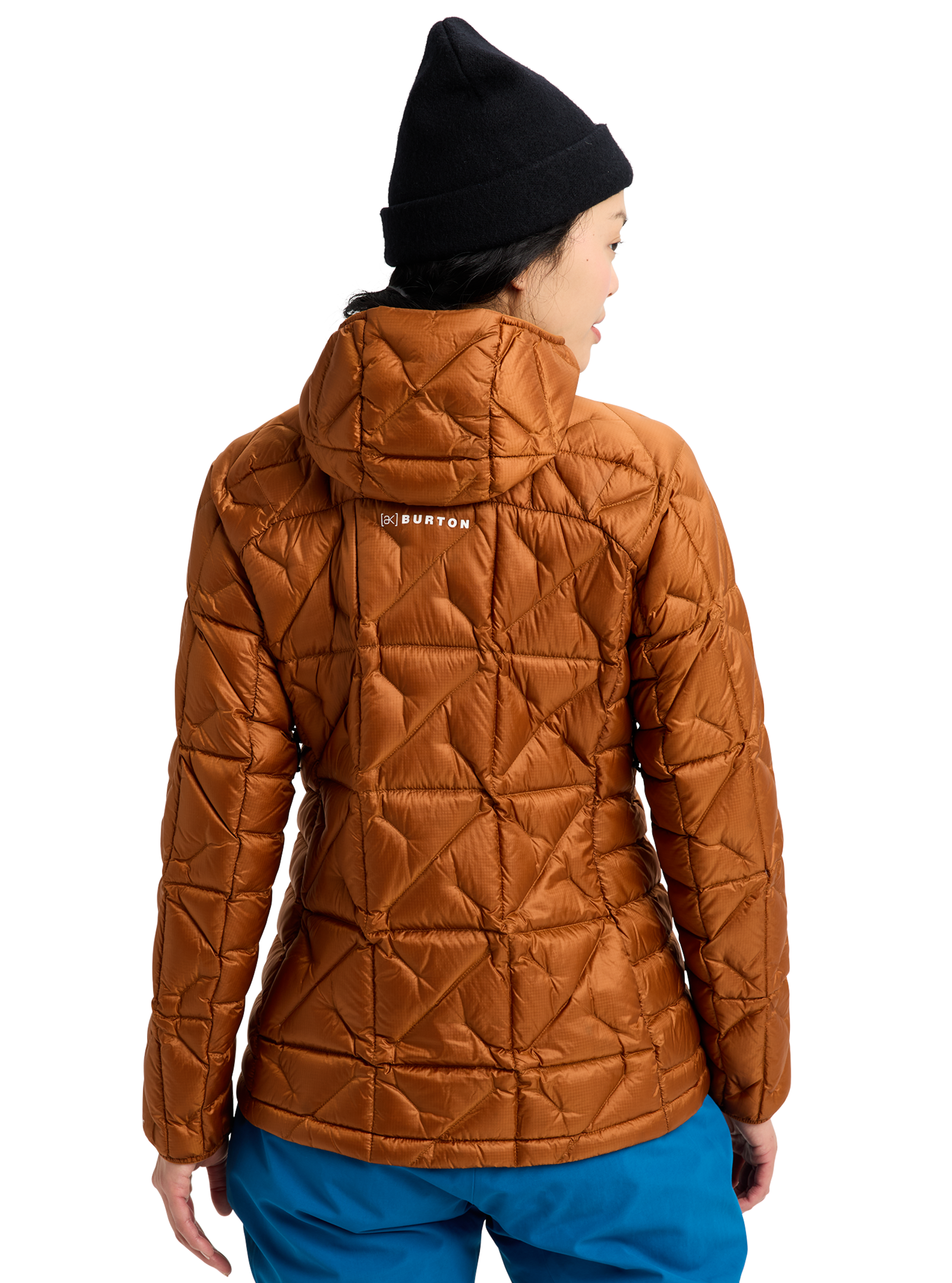 Burton [ak] Baker dunjakke dame Soft Sage med hette