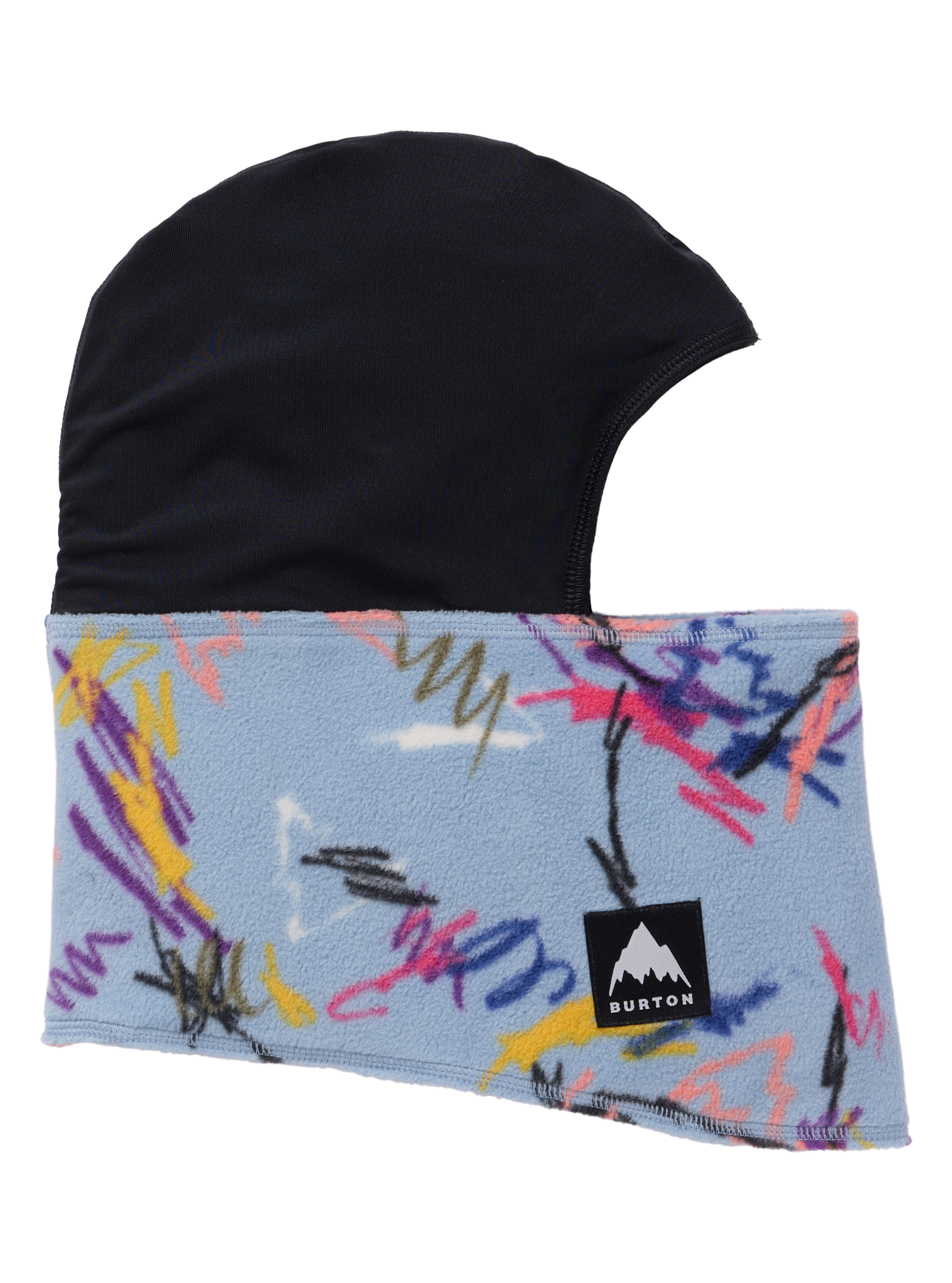 Burton Balaclava ansiktsmaske True Black barn vindtett