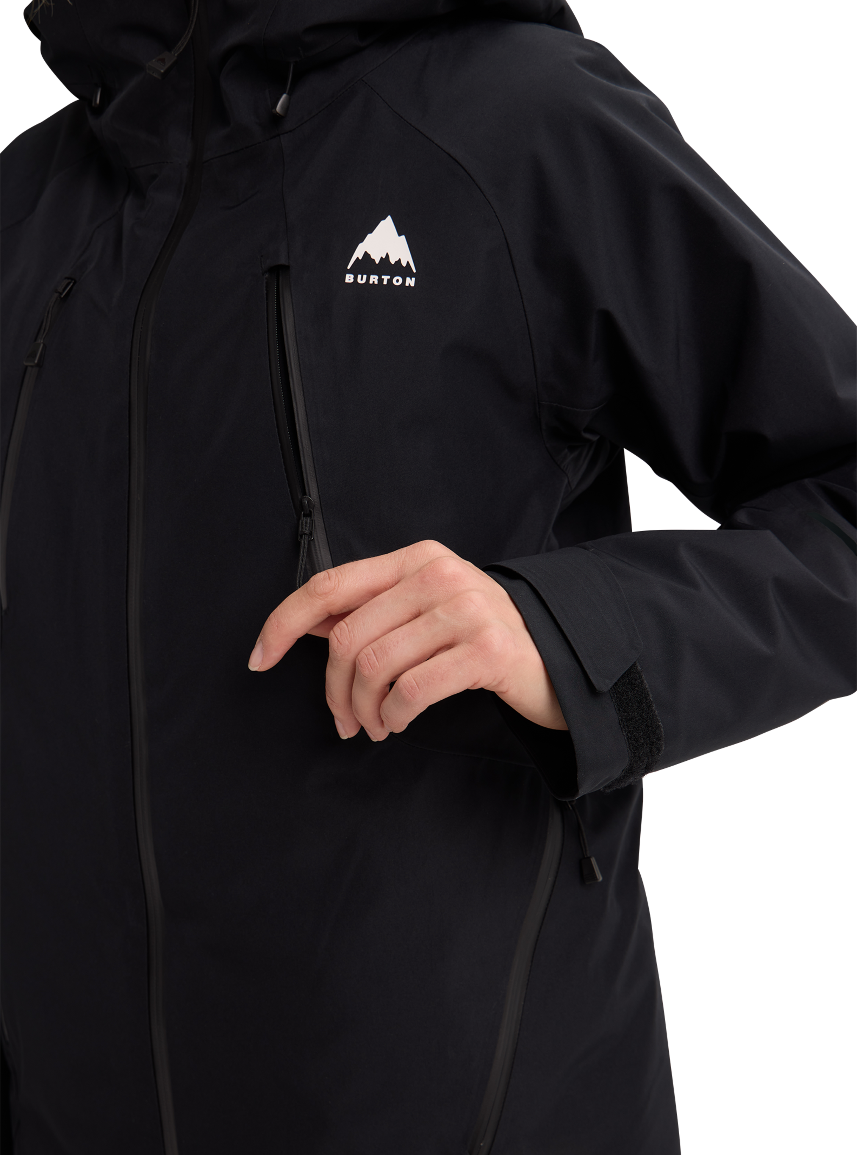 Burton Reserve GORE-TEX 2L jakke dame true black vanntett