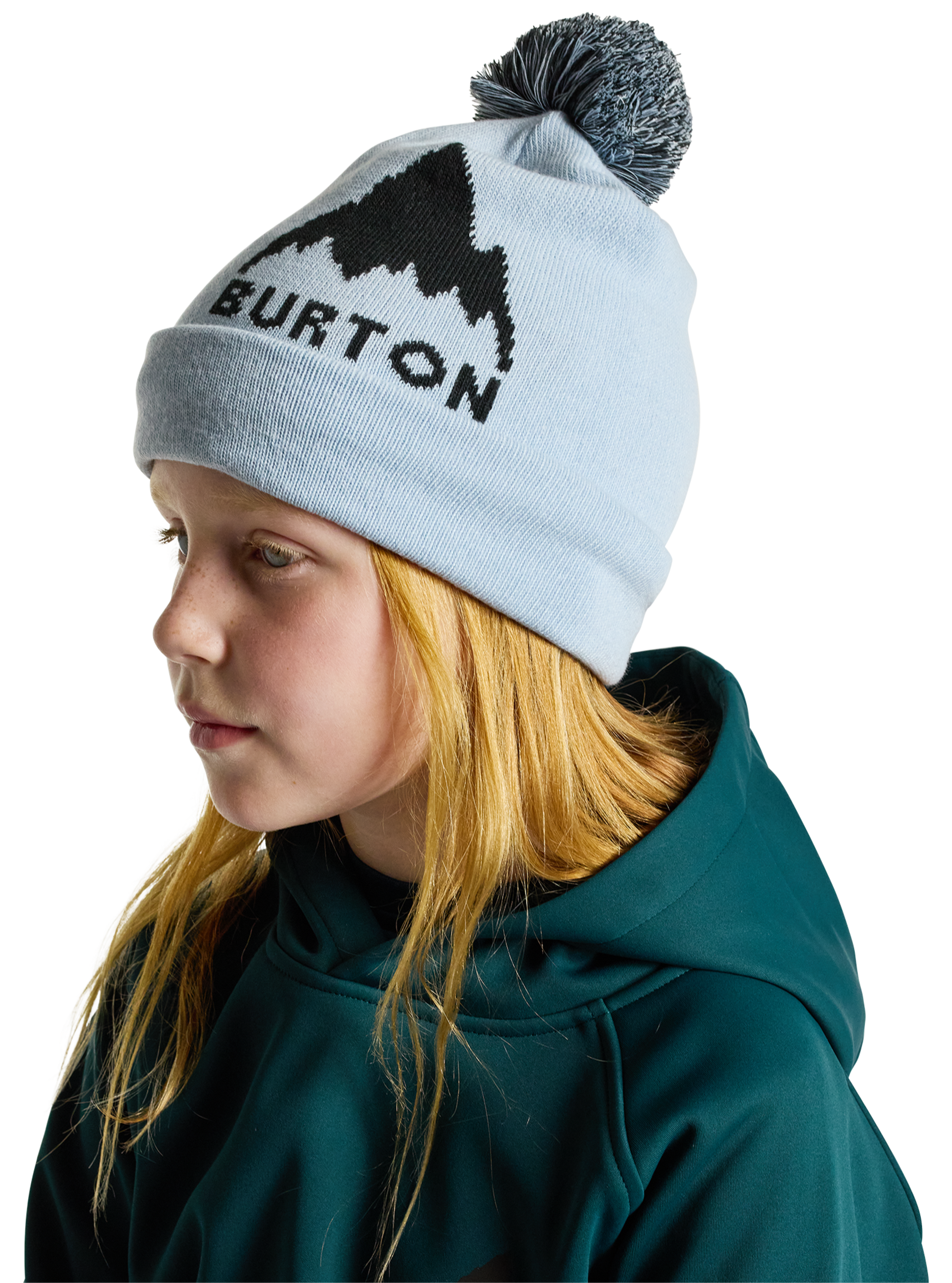 Burton Trope lue barn svart resirkulert