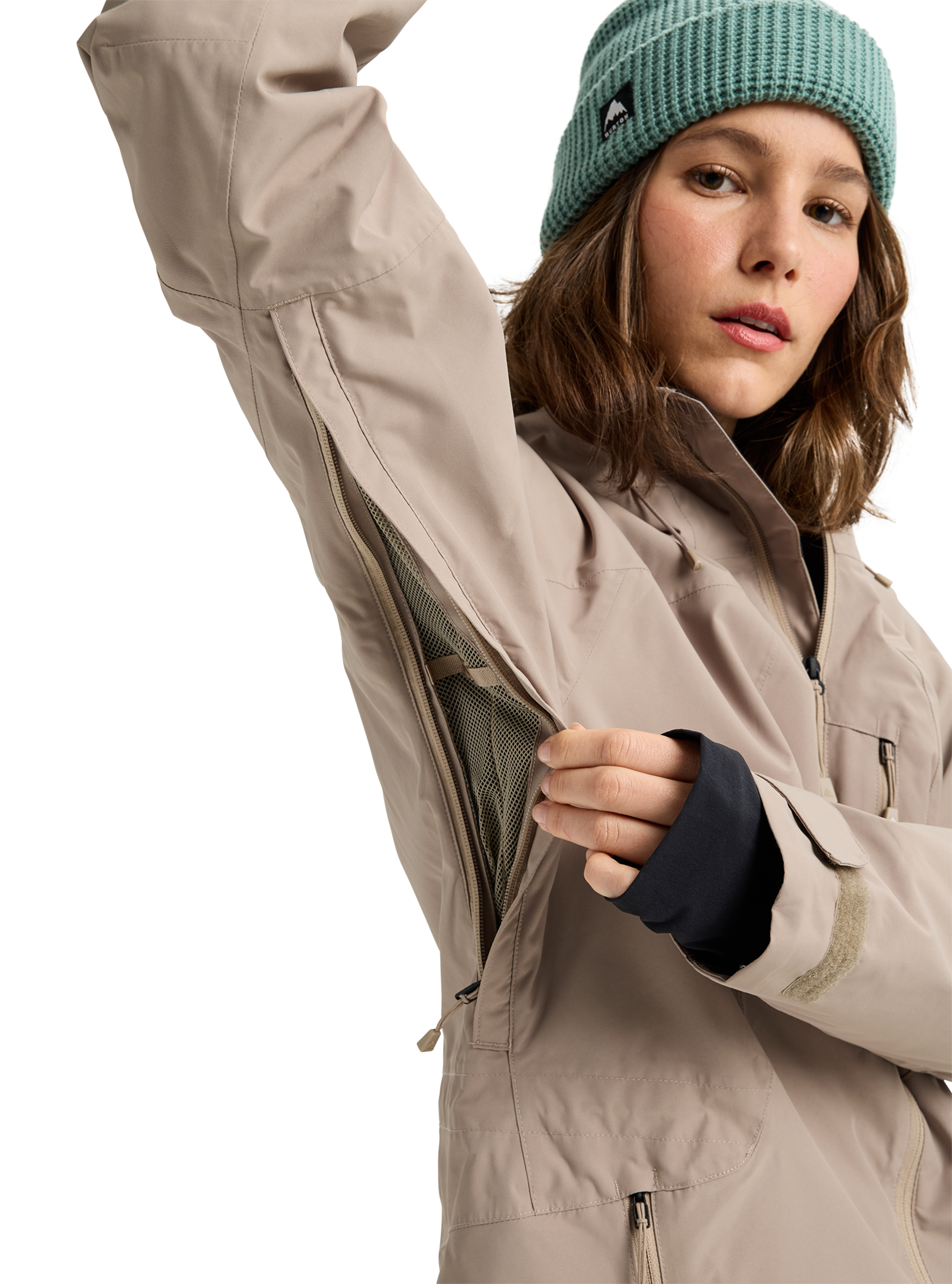 Burton Reserve 2L snowboardjakke True Black skall