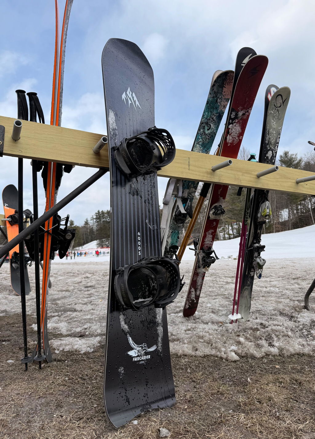 Jones Freecarver 6000s snowboard 154 kantgrep