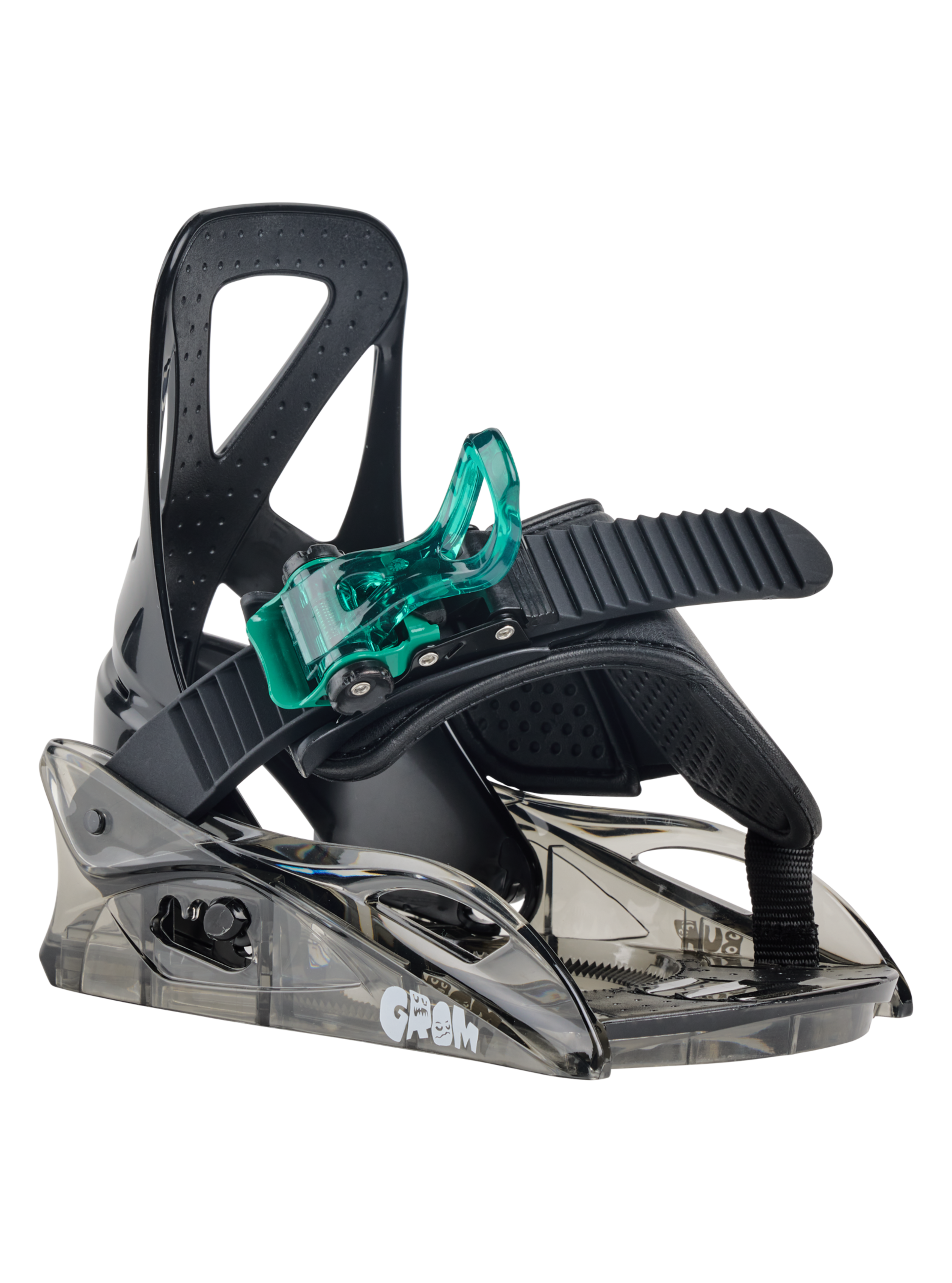 Burton Mini Grom Disc snowboardbinding barn grønn singel
