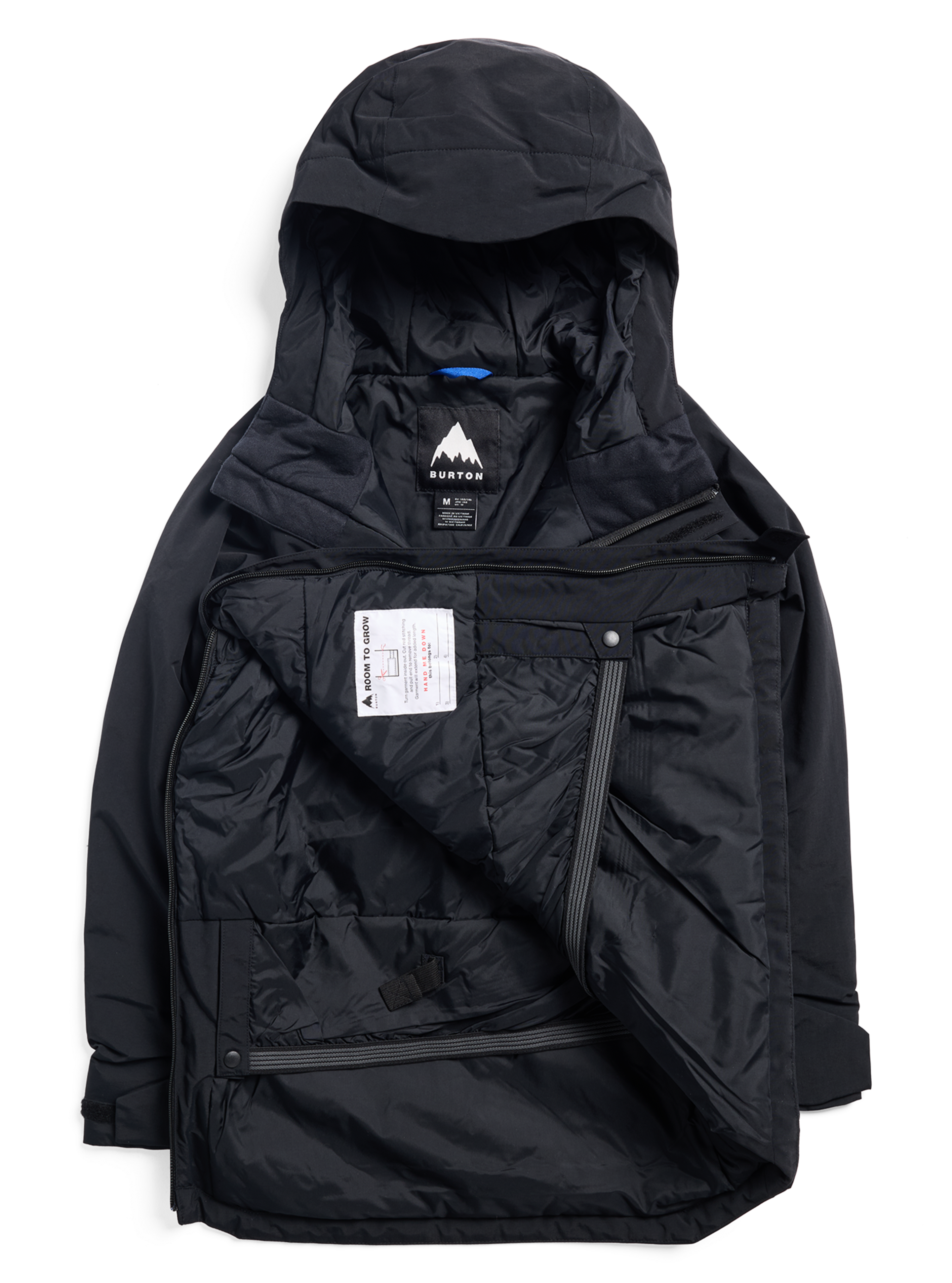 Burton Frostner 2L Anorak barnejakke True Black vanntett