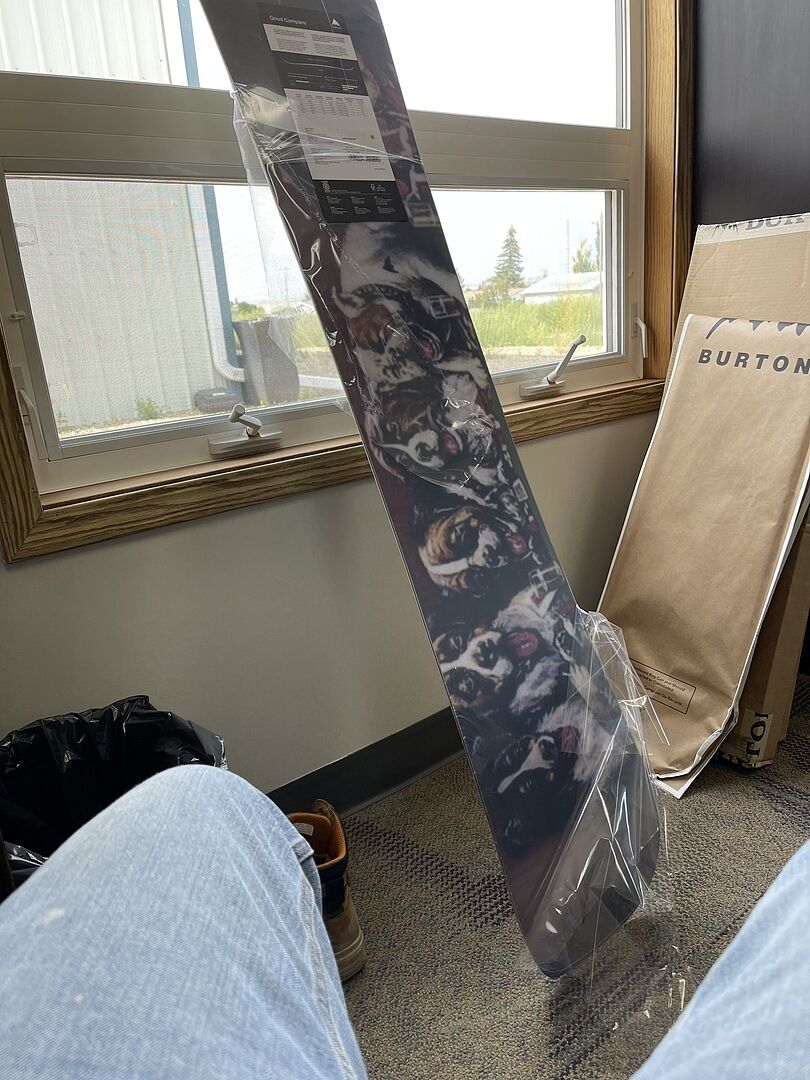 Burton Good Company Camber snowboard 155 Alien myk
