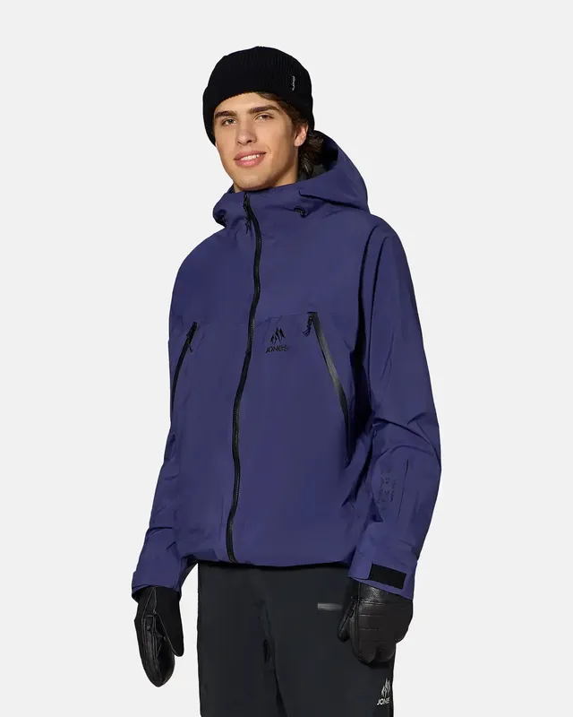 Jones Deeper Gore-Tex herrejakke stealth black 2-lags