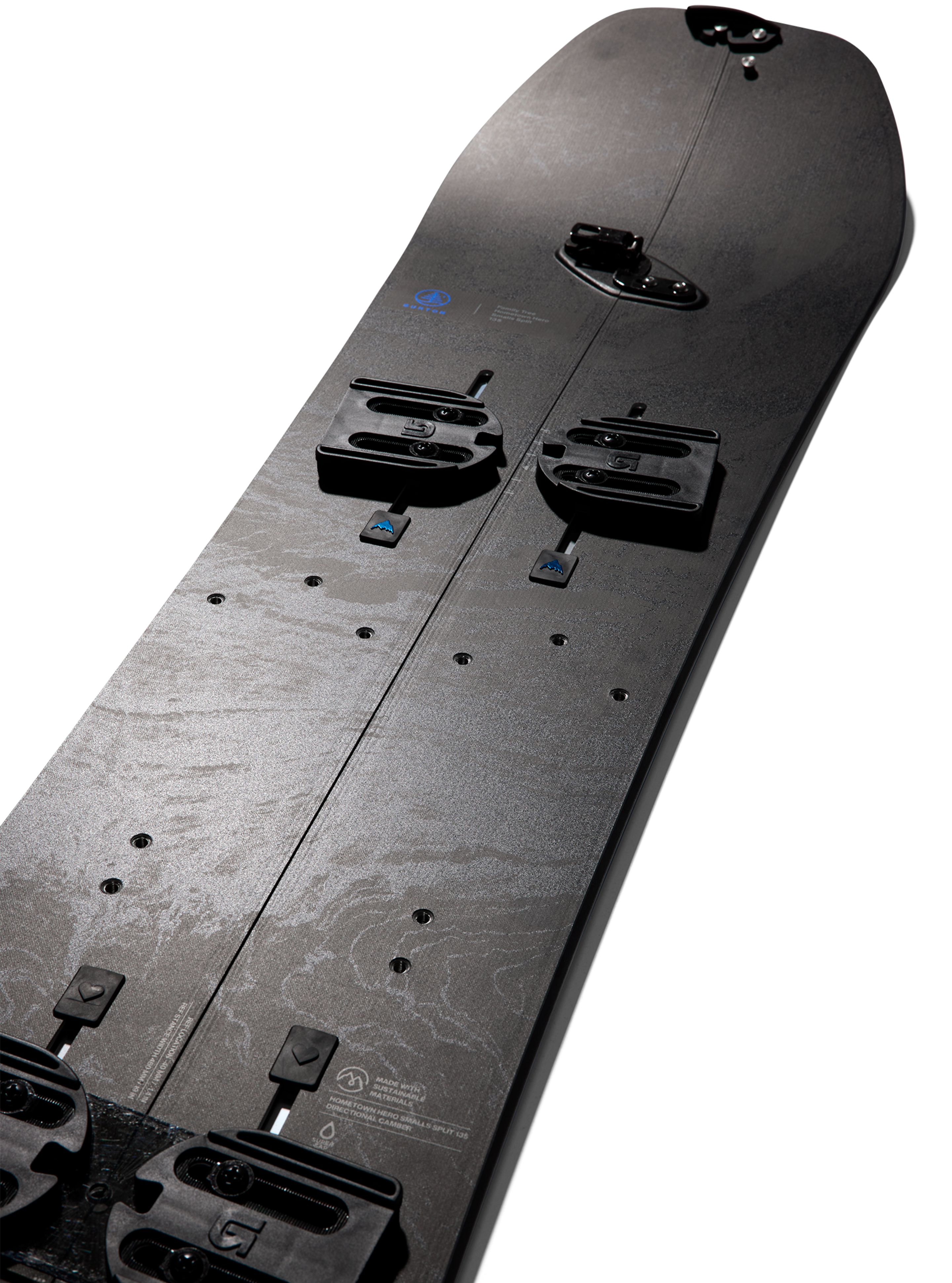 Burton Family Tree Hometown Hero Smalls splitboard 135 Graphic barn