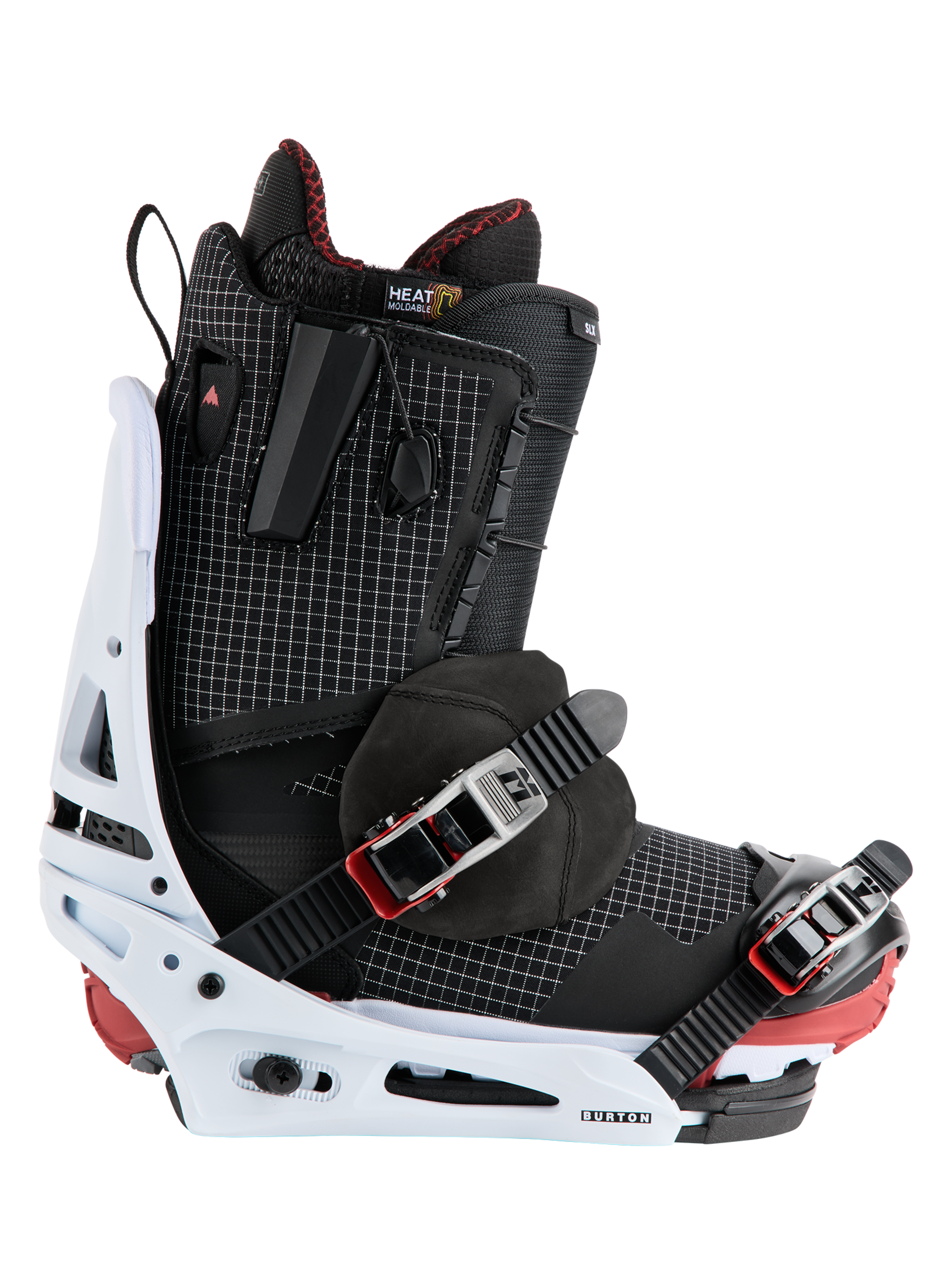 Burton Malavita X snowboardbinding Black/White M fleksibel
