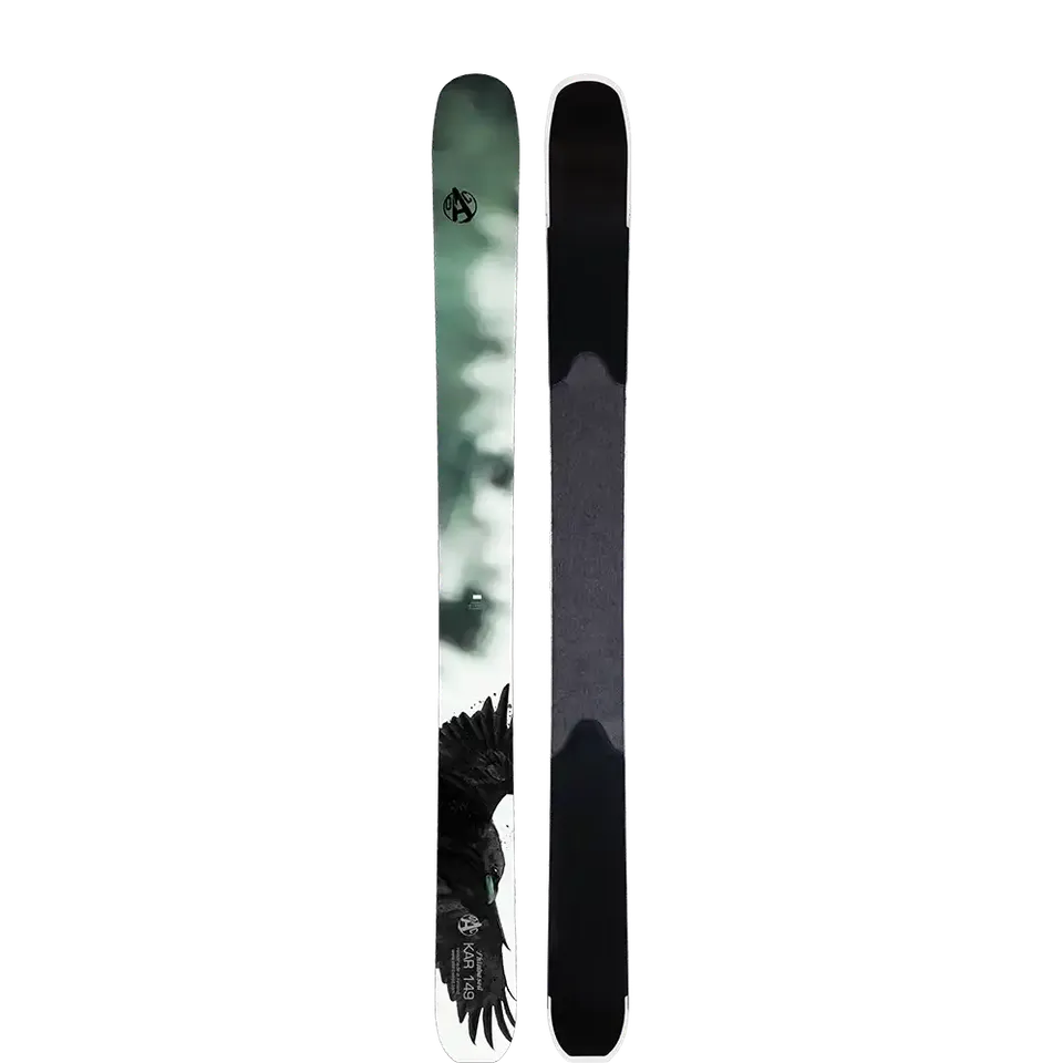 OAC Ski Skinbased KAR 149 fellski med stålkant mohair