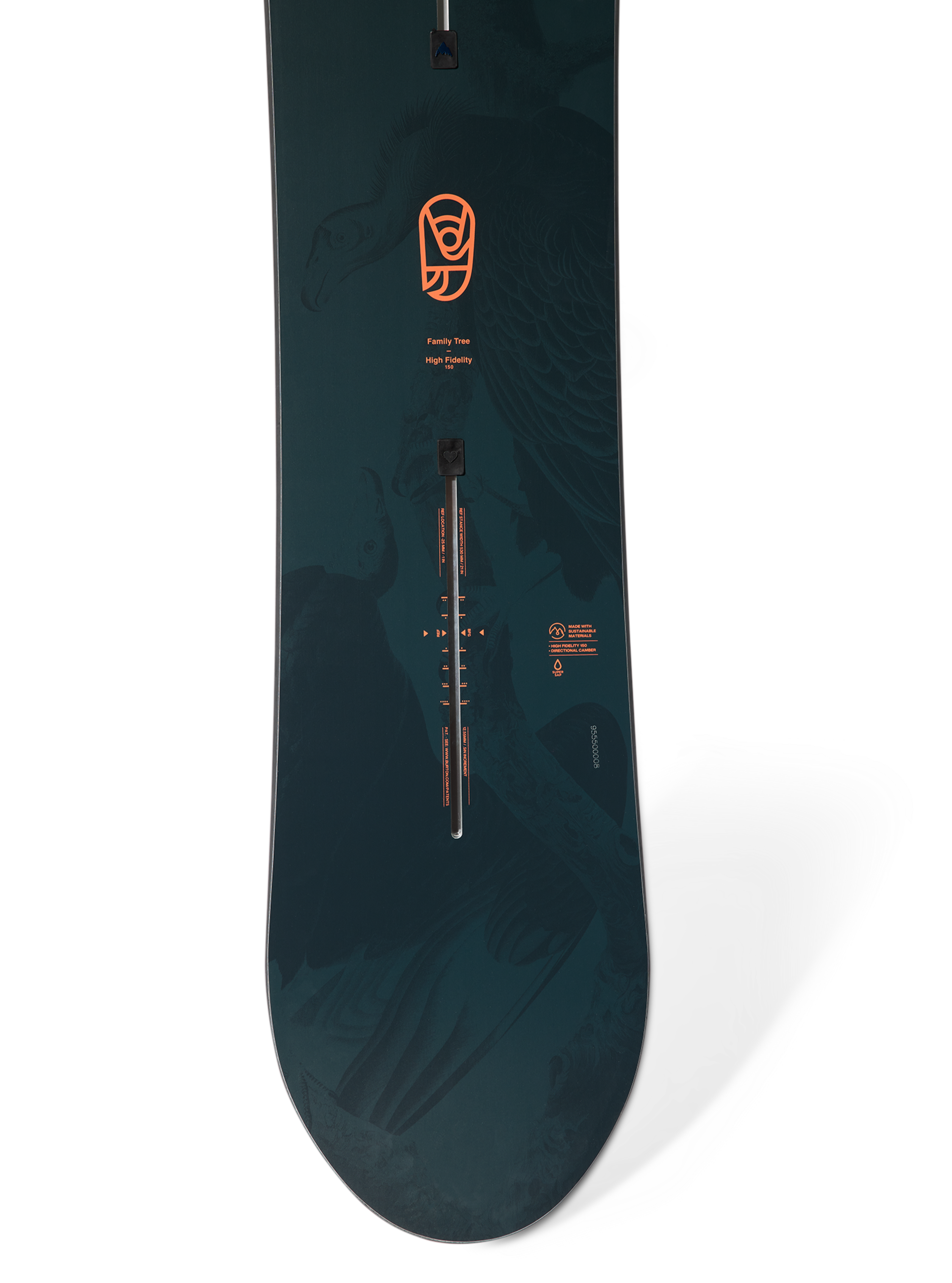 Burton Family Tree High Fidelity Camber snowboard Graphic pudder