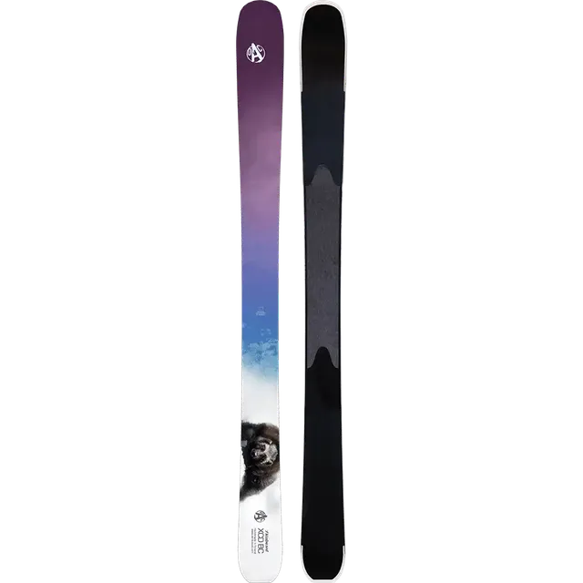OAC Skinbased XCD BC 160 ski med feller stålkant