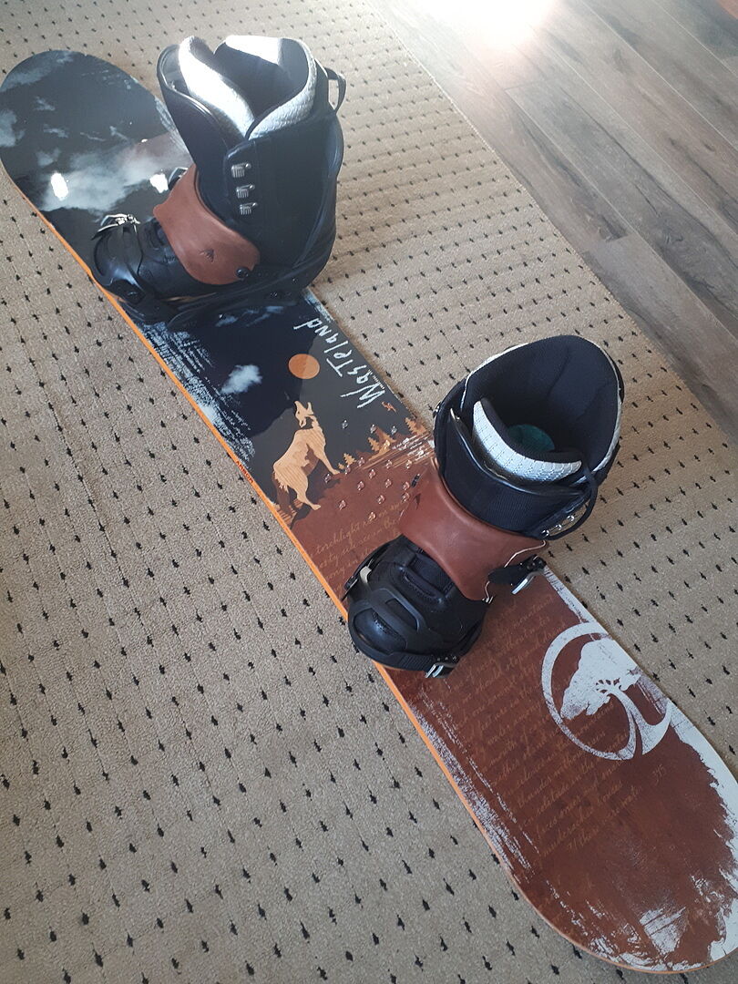 Burton Malavita binding herre Black allmountain
