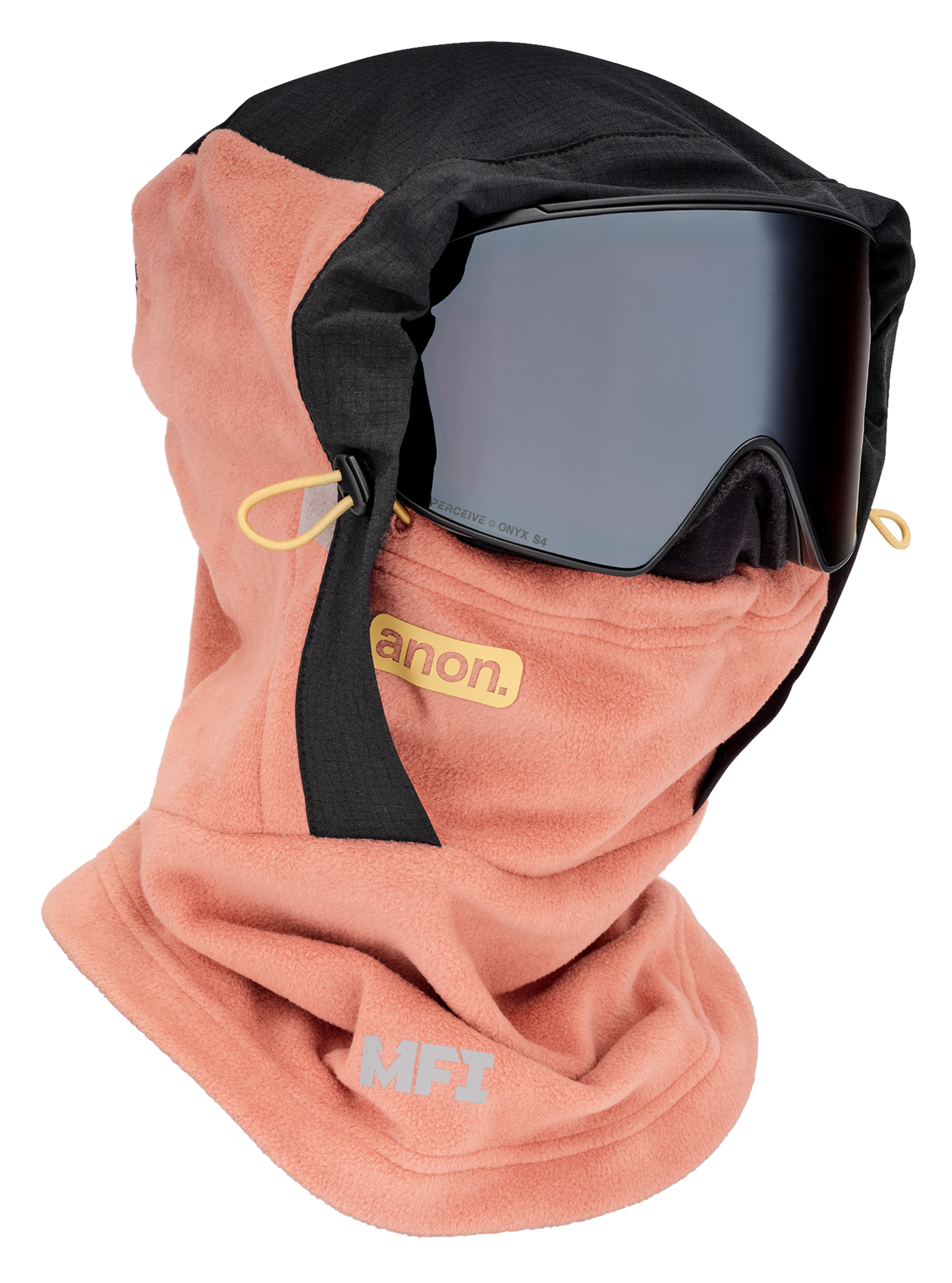 Burton Anon MFI Fleece hjelmhette svart magnet