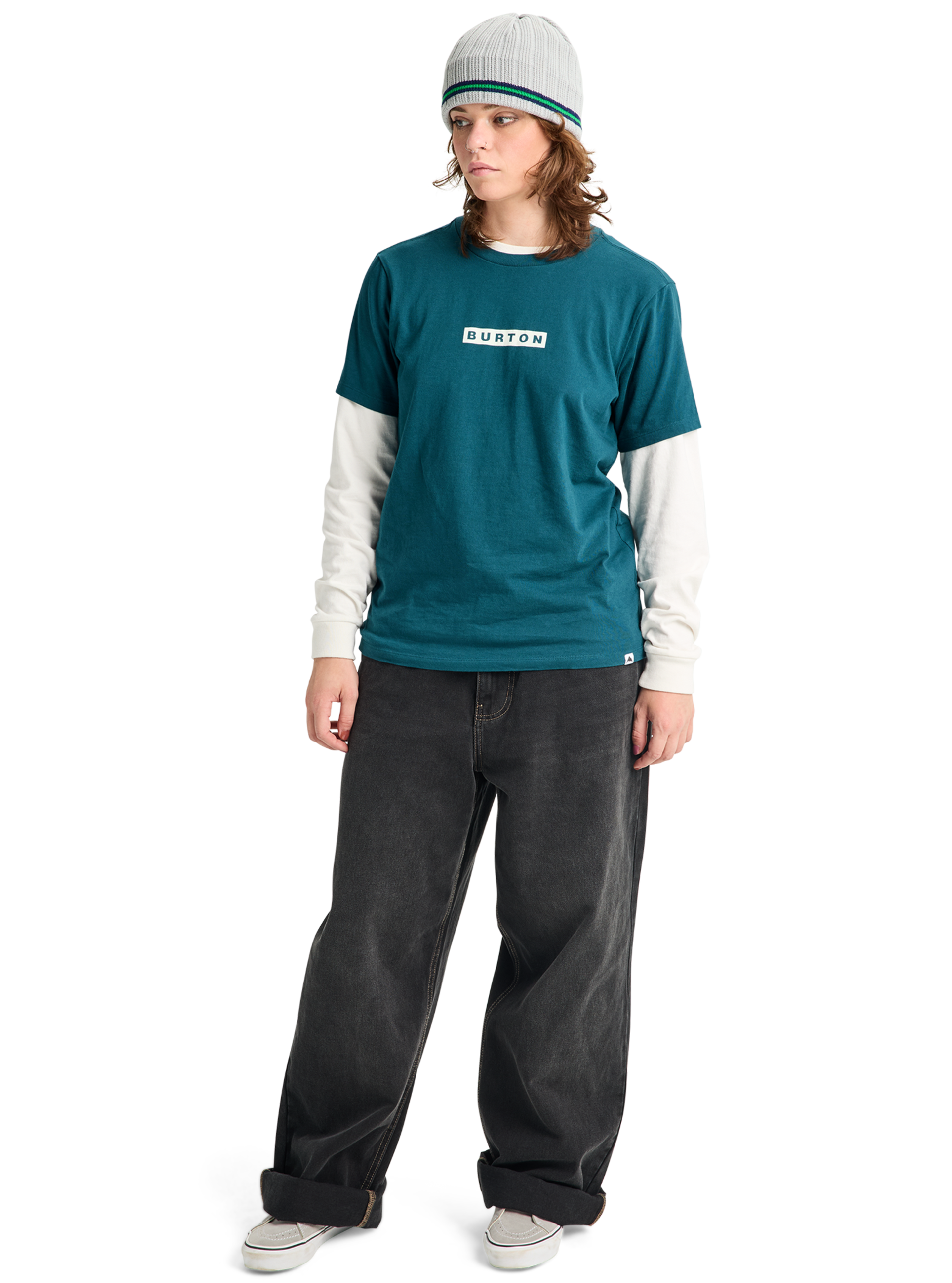 Burton Dejaview t-skjorte chinchilla gray bomull