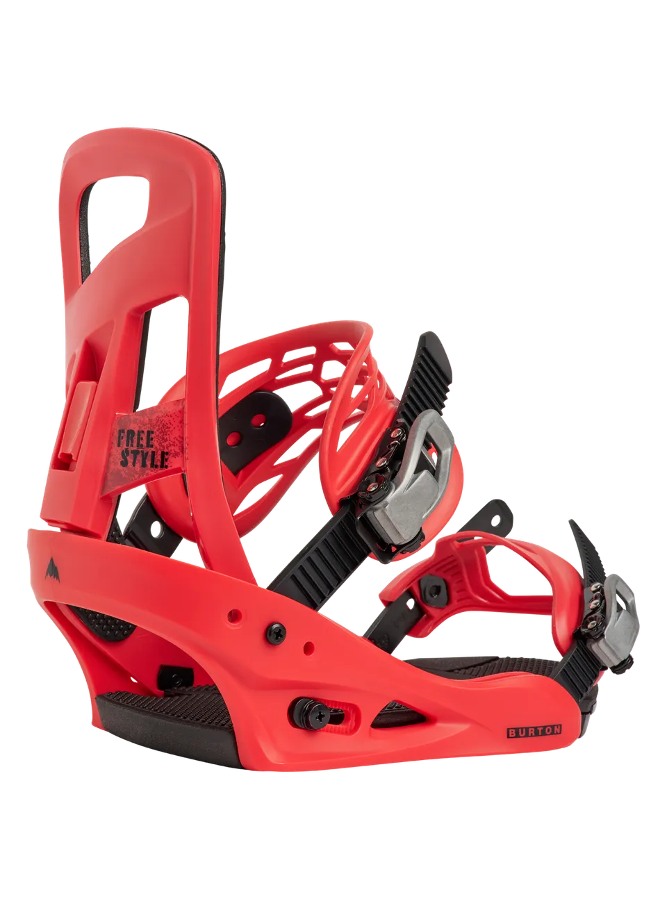 Burton Freestyle snowboardbinding svart myk flex