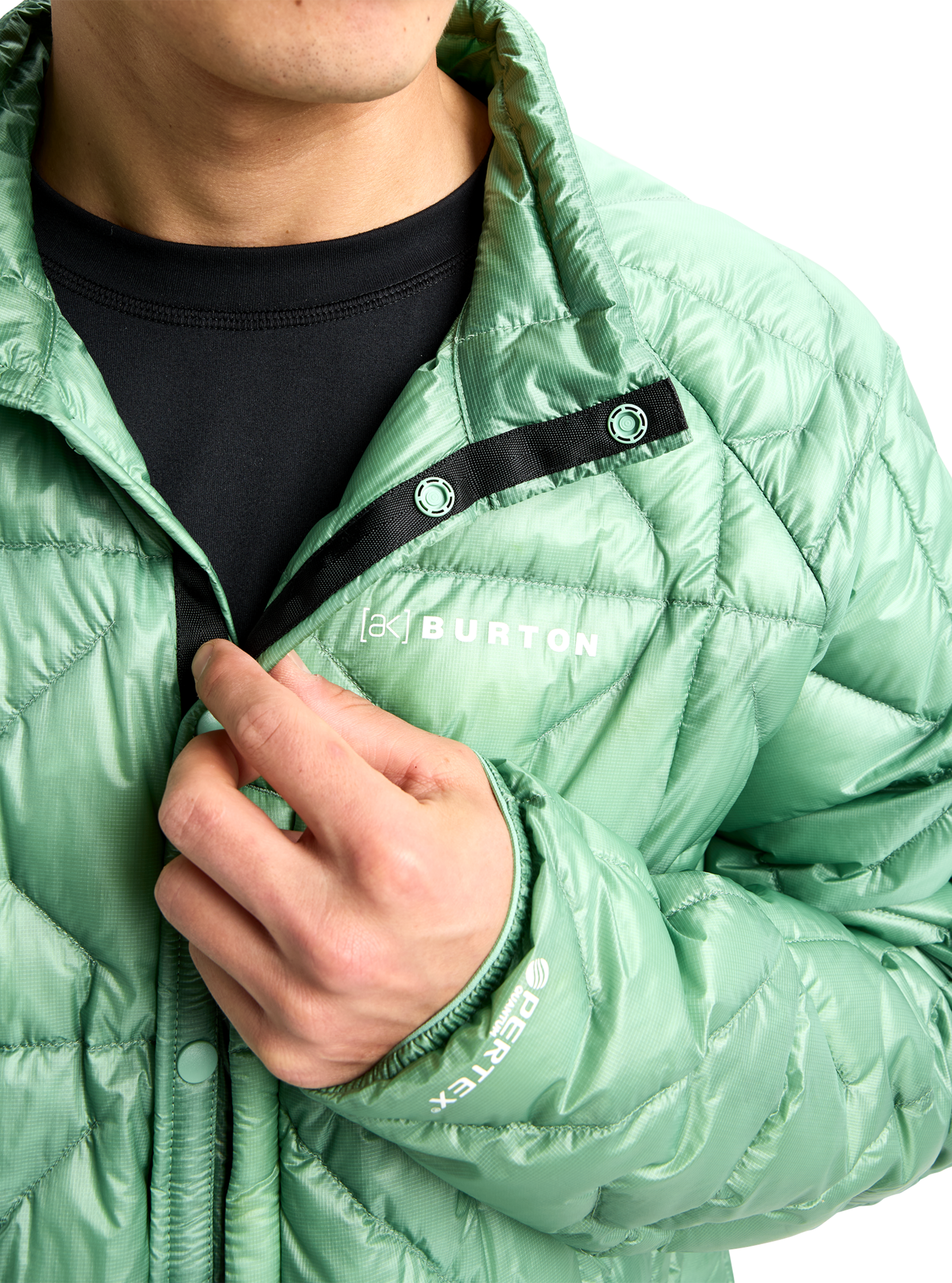 Burton [ak] Baker Ultralight dunjakke herre Soft Sage lett