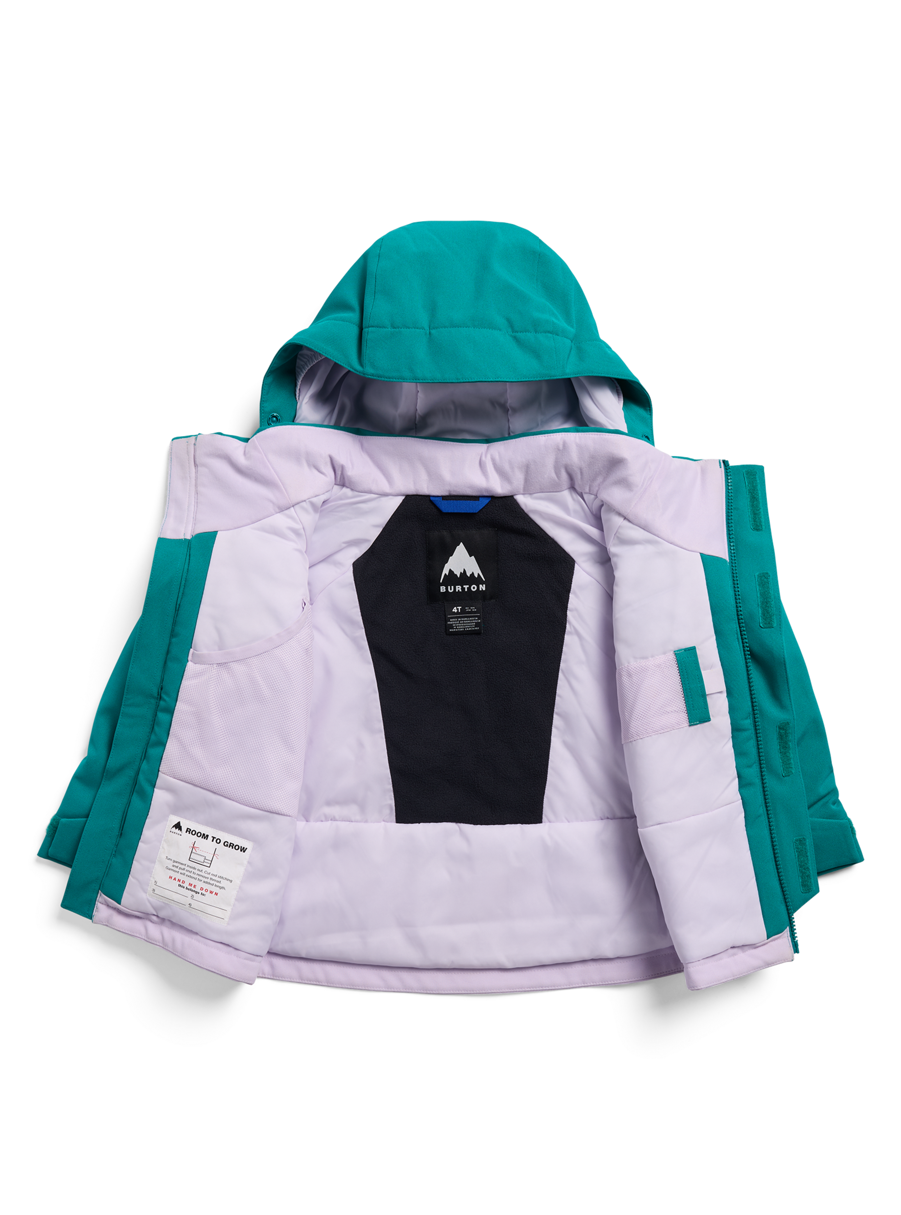 Burton Ascutney 2L småbarnsjakke True Black vanntett